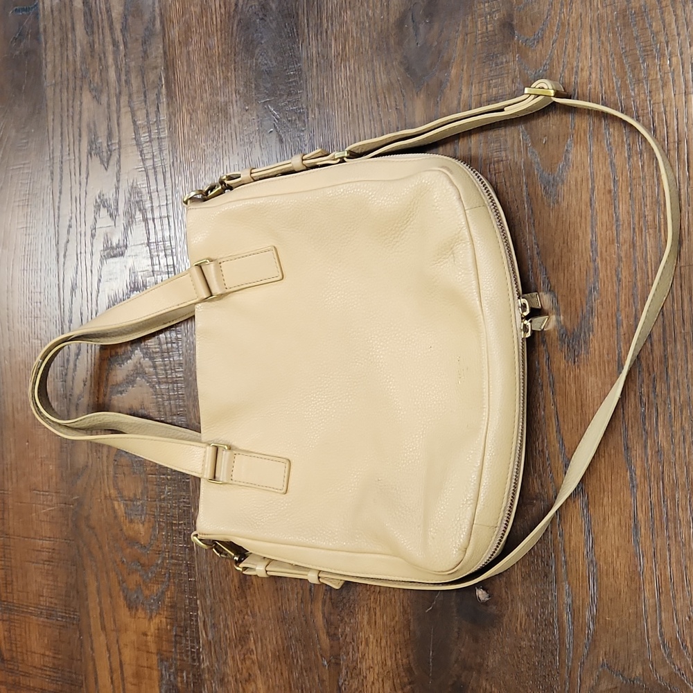 Fossil Leather Tote Bag Egbert